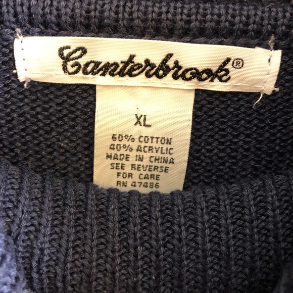 Canterbrook Knit Turtleneck Sweater Women’s Size XL - Picture 3 of 4